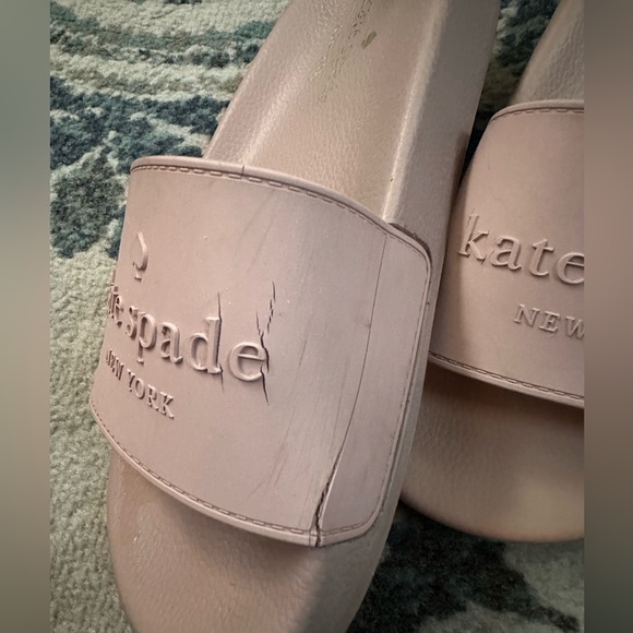 Kate Spade New York Sunny Logo Slide Sandal Pink Women’s Size 6B - Picture 4 of 9